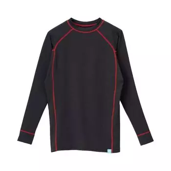 Fishing Gear BUG OFF Cool Fit Shirt Black x Red [Sunline] Men s