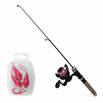 Fishing Hole Fishing Perfect Set Tettled A с Blakuld Spinning reel Tettled A 3 Blakuld qb300074b02n0 [Olerud Gear] Tetra / (Пучи и А) & & (красный