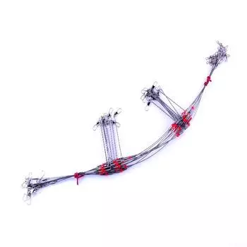 Fishing Leaders Вертлюги Snap Surf снасти 2 рукоятки 15,7 дюйма/40 см