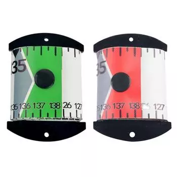 Рыболовная измерительная лента складная измерительная линейка для рыбы легкая для рыбалки # Green