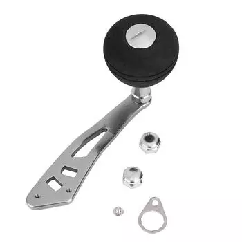 Fishing Reel Rocker Single Fishing Rocker Crank Arm with EVA Handle for Bait Casting Wheel