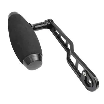Fishing Reels Handle Baitcasting Reels Power Handle Aluminum Alloy Reels Handle Grip Metal Trolling Wheel Handle чёрный
