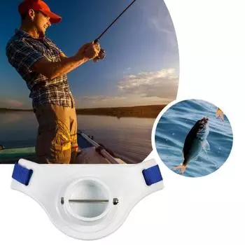 Держатель для удочки, поясной ремень, регулируемый, с подкладкой из ЭВА, для ловли рыбы стоя, поясная опора, рыболовные принадлежности белый