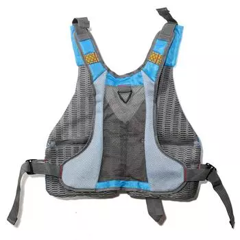 Рыболовный жилет для мужчин и женщин, рыболовные куртки, дышащие, регулируемые, наружные аксессуары Blue