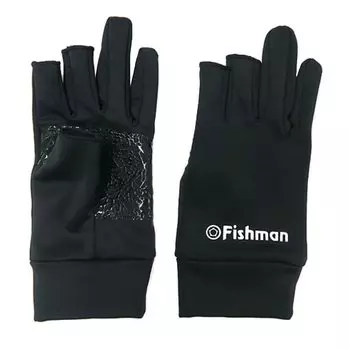 FISHMAN Зимние перчатки Черные S GB-201901 (3 Без пальцев) чёрный