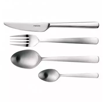 FISKARS Функциональная форма 16 эл. - набор столовых приборов на 4 персоны из нержавеющей стали