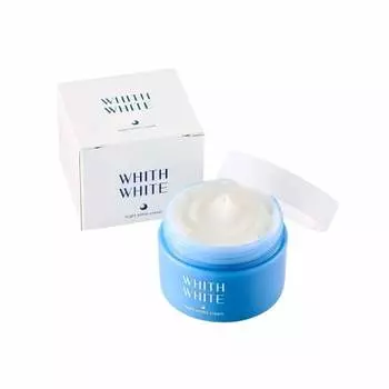 Fiss White Tranexamic Acid Moisturizing Cream Face 50g Отбеливание Предотвращает огрубение кожи Квази-лекарство Ночной уход