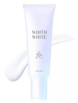 Fisu White Sunscreen Face Body UV Serum 50g Makeup Base Rich Milk Type SPF50+ PA++++