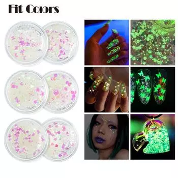 Fit Colors Night -light Sequins Gel Stage Nightclub Wind Halloween