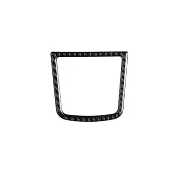 fit For Mazda 3 Axela Car styling accessories in the control debris box carbon fiber car interior decorative strip sticker чёрный
