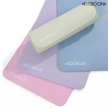 Fitbun NBR Yoga Mat FB-YM03 10mm Choose 1 out of 4 types NBR yoga mat cotton candy purple