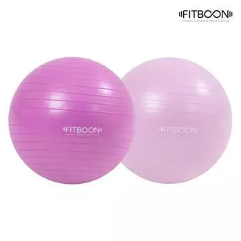 Fitbun Yoga Gym Ball 30cm (Purple/Light Pink) Gym ball 30cm purple