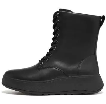 Fitflop F-Mode Leather Lace-Up Flatform Ankle сапоги EU 36