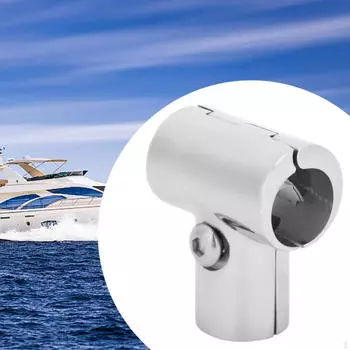 Фитинг для поручня лодки, трубный соединитель, 3-ходовой, съемный, 22 мм, трубный тройник, крепеж для перил