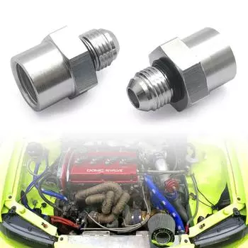 Фитинг с прямым концом 6AN для плетеного конца шланга линии мазута и газа Фитинги 6 AN из алюминия Переходник 6AN на M16x1,5