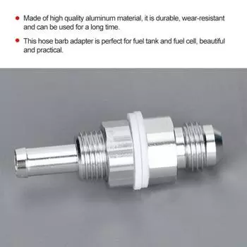 Фитинг топливного бака, прочная, хорошая герметизация, алюминиевая перегородка 6AN для шланга