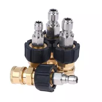 Фитинги для быстрого подключения мойки высокого давления M22 от 14/15 мм до 1/4 3/8 дюйма для мойки под давлением
