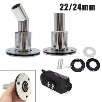 Фитинги для вентиляции дизельного двигателя для морского обогревателя из нержавеющей стали 316, труба для выхлопной трубы Webasto