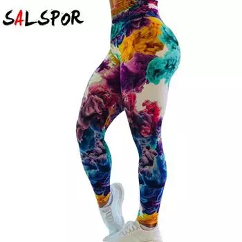 Фитнес-фитнес-бег танцевальная одежда леггинсы штаны для йоги женские