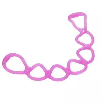 Фитнес Эластичный канат для домашнего спортзала Многофункциональный фитнес-тренажер для йоги с 7 отверстиями для тренировки сопротивления