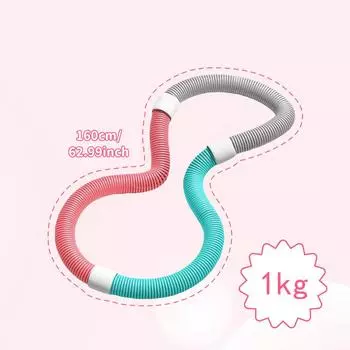 Фитнес-кольцо, Фитнес для живота, Мягкое пружинное фитнес-кольцо, Складное, Портативное, Подходит для взрослых, Тяжелая и бесшумная конструкция, Аэробные упражнения One Size