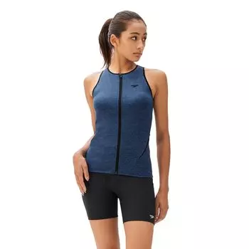 Фитнес купальник Diagona Zip Separates SFW22250 смешанный синий темно-синий M [Speed] женский