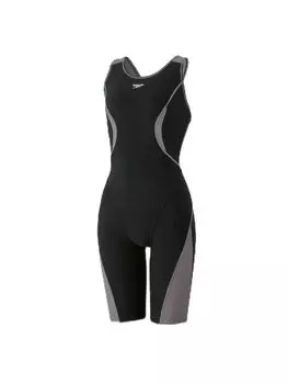 Фитнес-купальник Feel Up Loosen Kneeskin L [Speed] женский черный/серый