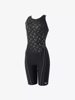 Фитнес купальник MJ Loosen Kneeskin Monogram Japan Loose Kneeskin SFW12390 Черный O [Скорость] чёрный