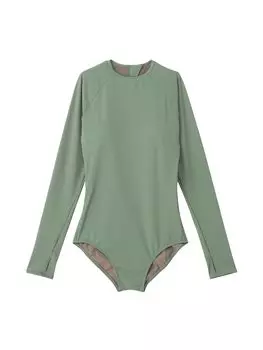 Фитнес купальник The Suit The Suit с длинным рукавом SFW02481 Country Green L [Speed] L/S женский