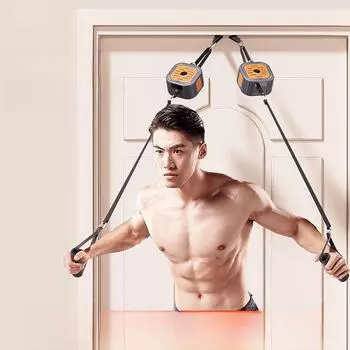 Фитнес-лента Power Pump: Эластичные тренажеры для мышц груди и домашние тренажеры Power Pump without Counter