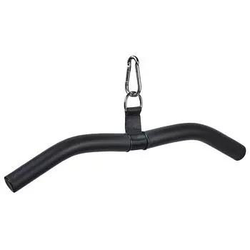 Фитнес нижняя тяга штанги сгибание рук на трицепс жим вниз штанга для спины и рук упражнения