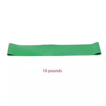 Фитнес Приседания Бедра Эластичное Силовое Кольцо Растяжка Йога Green elastic ring 10 pounds (1 bar)
