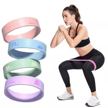 Фитнес Резинки Сопротивления Йога Тренажерный зал Эластичная резинка Сила Пилатес Кроссфит Женщины Вес Спорт 50LB