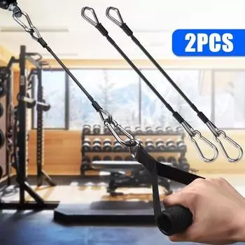 Фитнес Стальной тросовый трос Тренажерный зал Аксессуары Удобный домашний силовой кабель для тренировок Простота в использовании 1 article