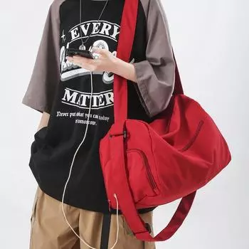 Фитнес-сумка Большой емкости Сумка для йоги Спортивная портативная сумка через плечо Дорожная сумка белый