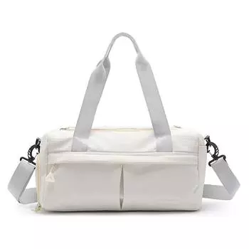 Фитнес-сумка для сухой и влажной тренировки, спортивная сумка для йоги, большая вместительная портативная дорожная сумка для улицы синий