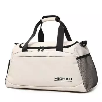 Фитнес-сумка, женская водоотталкивающая независимая обувь, сумка для тренировок по плаванию, сумка через плечо для путешествий на короткие расстояния для мужчин чёрный