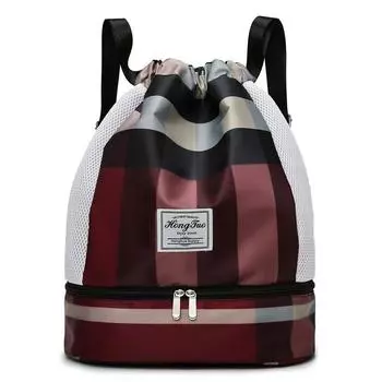 Fitness Bag with Dry and Wet Separation Swimming Bag Waterproof Beach Storage Backpack Women s Small Bag