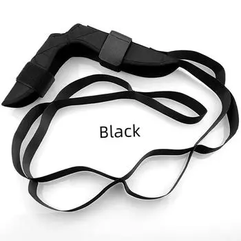 Fitness Band Yoga Stretch Band Stretch Band Stretch Band Ankle Correction Band Stretch Band One-Word Horse Pedal Tension Device Black