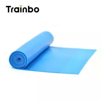Fitness Latex Pull Strap 2 M Open Shoulder Beauty Back Dance Youth Blue-(TPE tension belt) 1.5 m