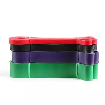 Фитнес-ленты сопротивления резиновые ленты для подтягиваний силовые тренажеры тренажеры 208 см Power Latex Band Loop Strap Set