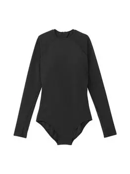 Fitness Swimsuit The Suit The Suit Long Sleeve SFW02481 Black L [Speed] L/S Women s чёрный