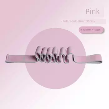 Fitness Women s Open Shoulder Kids Stretch Band Digital Elastic Band Pink Digital Pull Band 8