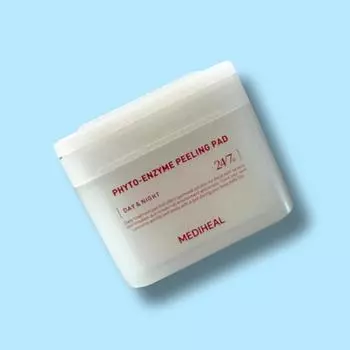 Фитоферментные диски Mediheal для удаления омертвевшей кожи, 90 листов + 90 сменных блоков, 1 шт.