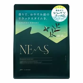 FITS CONDITIONING NEMS Соль для ванны Ice Herb 600 г NEMS Соль для ванны Cool Citrus Verbena Sleep зелёный