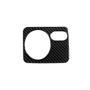 Fits for golf 6 2008-2012 gti R MK6 scirocco 2009-2016 Car accessories carbon fiber Headlight switch panel car sticker 5D чёрный