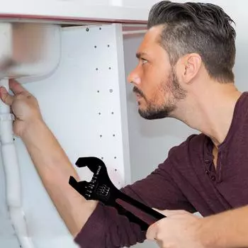 Гаечный ключ для шланга, регулируемый гаечный ключ для фитингов, алюминиевый гаечный ключ, прочный гаечный ключ, регулируемый гаечный ключ для шлангового фитинга чёрный