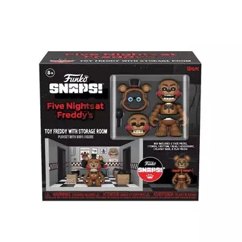 Five Nights at Action Freddy с игровым набором Storage Room Freddy s/Snaps! Фигурка/Игрушка
