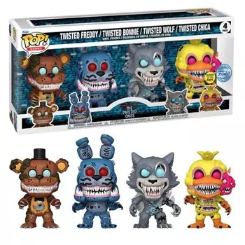 Five Nights at Figure Funko Games Twisted Ones Funko Freddy s Pop! FNAF-4PK(EMEA)(GW)