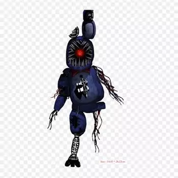 Five Nights At Freddy S 2 Nightmare человеческое тело, термопереносная печать, виниловые нашивки, наклейки для одежды, аппликации «сделай сам», моющиеся нашивки